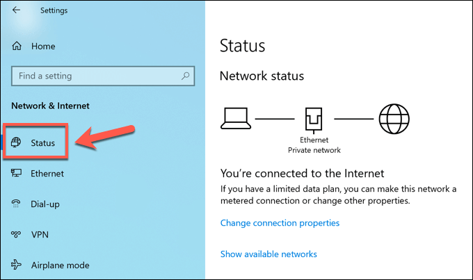 How to Reset Network Settings in Windows 10 - 8