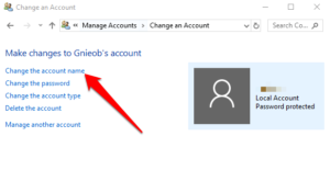 How To Change Your Username On Windows 10