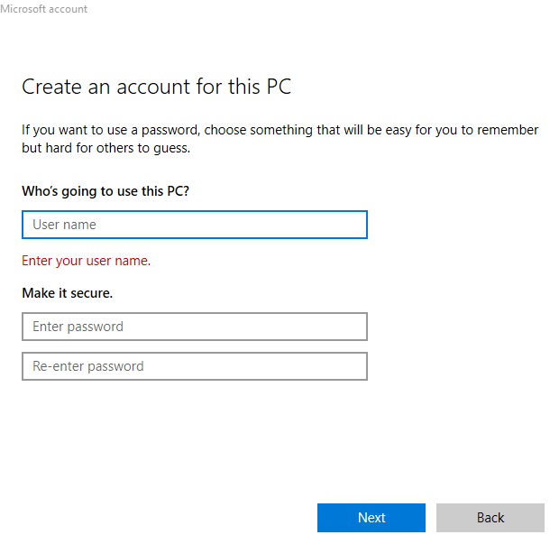 windows 10 change username without microsoft account