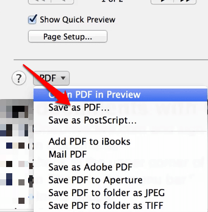 how do i covert a word document on mac to pdf