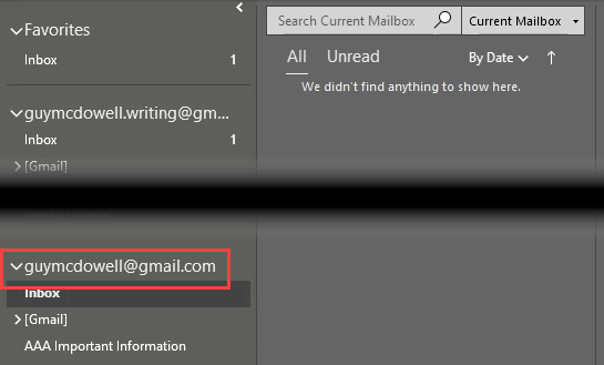 setting up gmail in outlook 2016 server certificate error