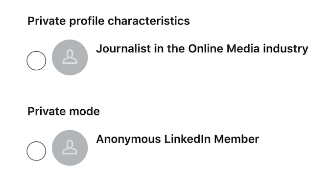 What is LinkedIn Private Mode and How to View Profiles Using It image 3