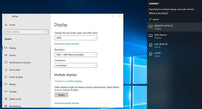 How To Make A Monitor Wireless  Connecting PC To A Wireless Display