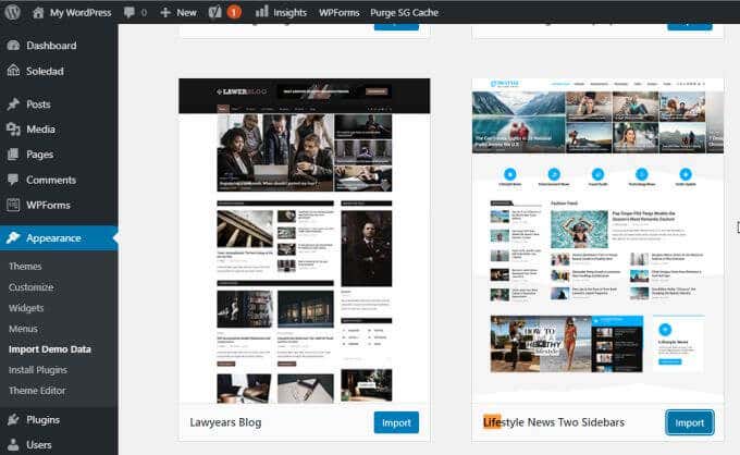How to Install a Theme on WordPress - 7