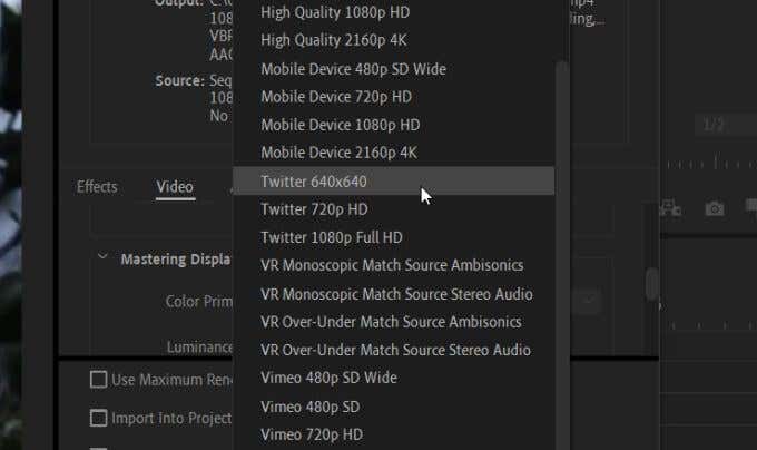 How To Export Videos From Premiere Pro To Social Media - 27