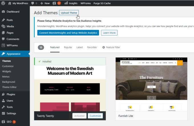 How to Install a Theme on WordPress image 8