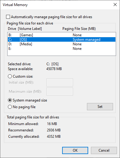 What is the Page File in Windows 10? image 6