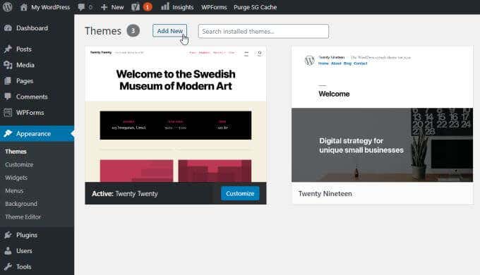 How to Install a Theme on WordPress - 47