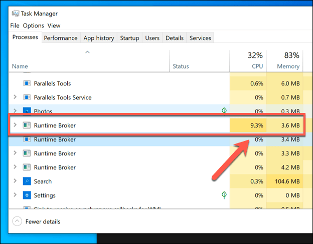 What Is Runtime Broker in Windows 10 (and Is It Safe) image 4