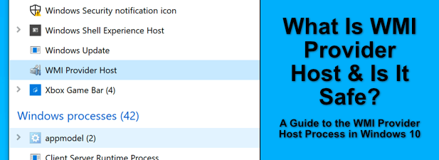 What Is WMI Provider Host (and Is It Safe) image 1
