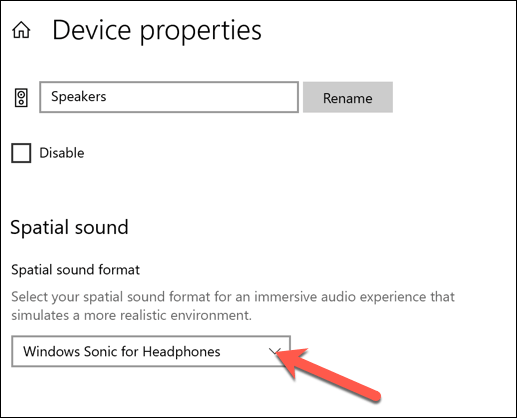 How to Set up Windows Sonic for Headphones on Windows 10 image 7