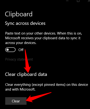 How to Clear the Clipboard in Windows 10