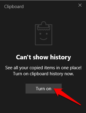 every time i press enter it just says copied to clipboard