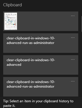 How to Clear the Clipboard in Windows 10 image 14