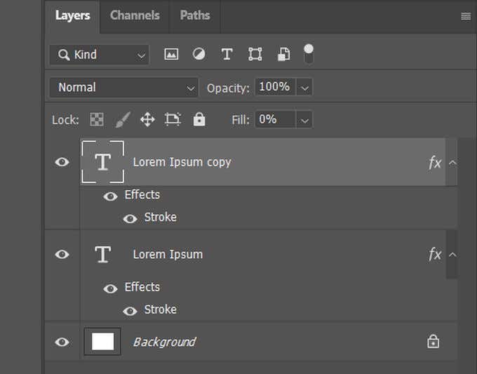 How To Outline Text In Photoshop image 9
