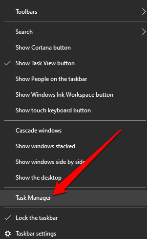 right click task tray iconmenu not working
