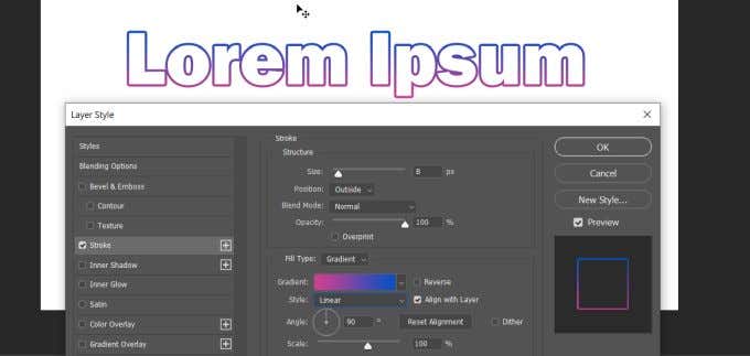 How To Outline Text In Photoshop image 7