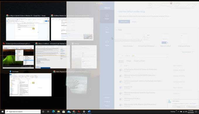 How to Split the Screen in Windows 10 - 58