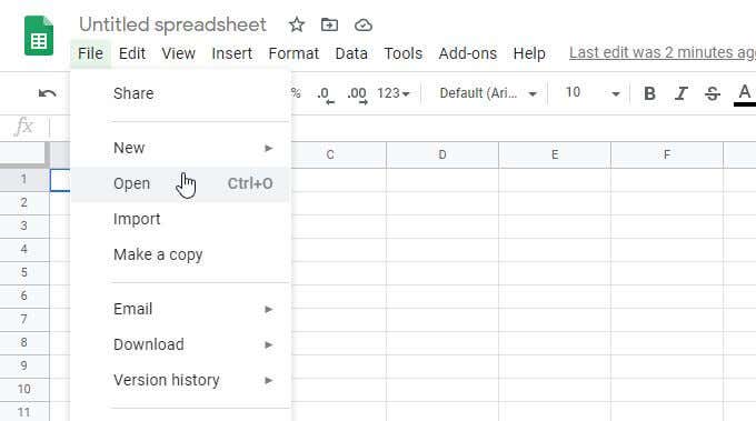 4 Ways to Convert Excel to Google Sheets - 2
