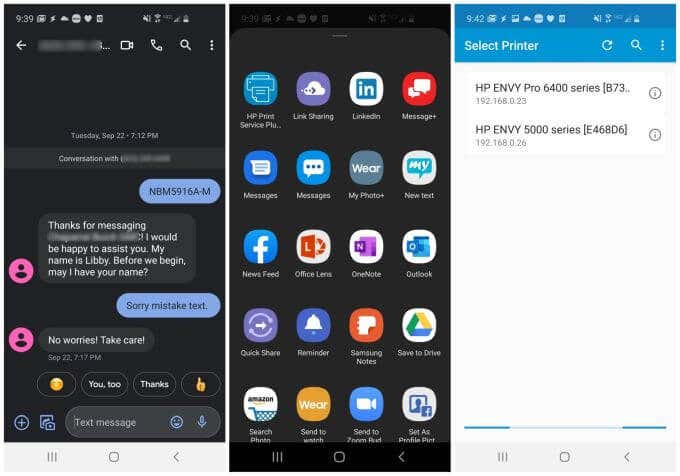 How to Print Text Messages From Android - 70