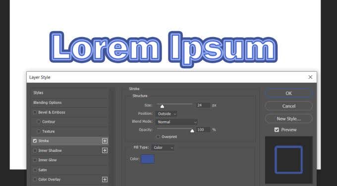 How To Outline Text In Photoshop image 11