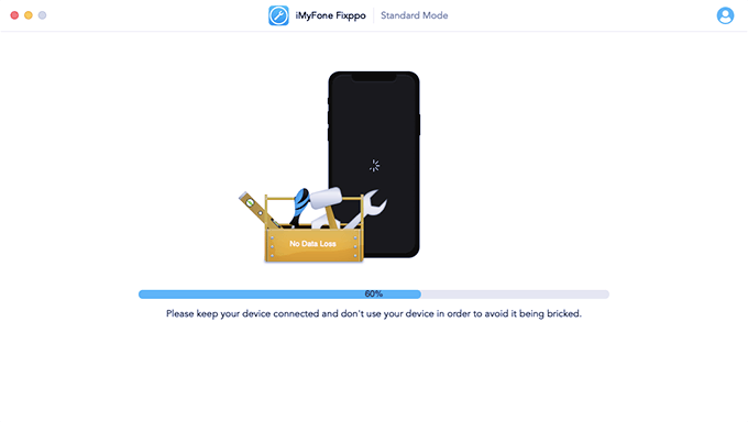 imyfone ios system recovery standard mode for iphone 8