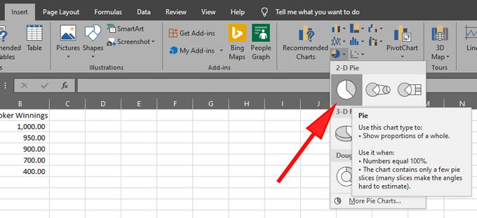 How to Make a Pie Chart in Excel image 4