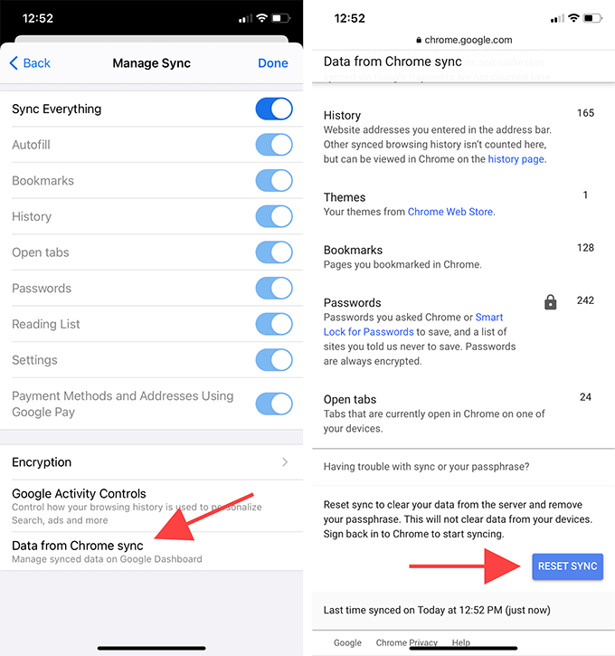 How to Reset Chrome Sync to Fix Problems - 12