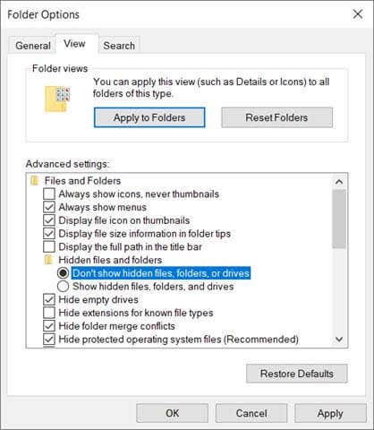 How to Hide Files and Folders in Windows for Free - 50
