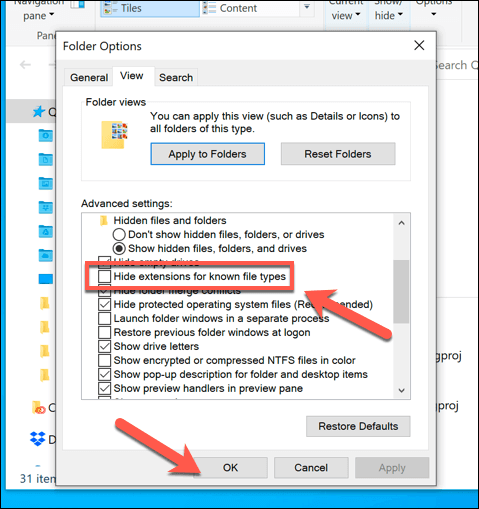 How to Change a File Extension in Windows