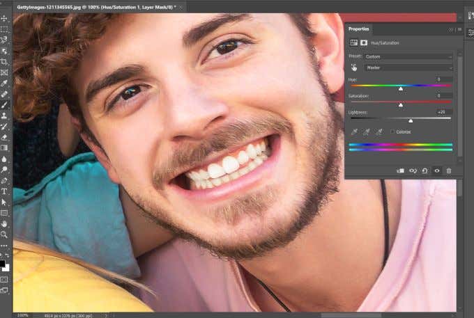 How to Whiten Teeth in Photoshop - 57