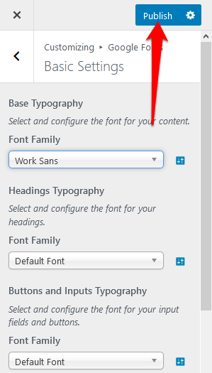 How to Change Fonts in WordPress - 39