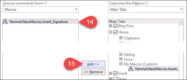 create, run, edit, or delete a macro for word mac