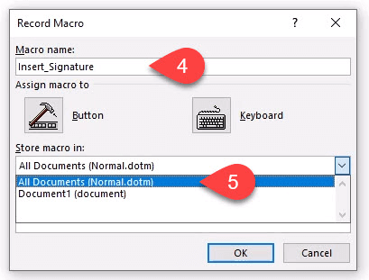 use macros in word for mac