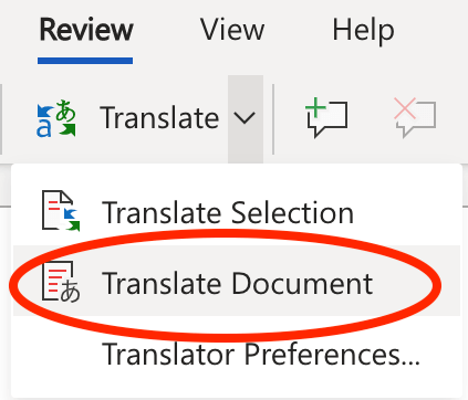How to Translate Word Docs Into Multiple Languages - 7