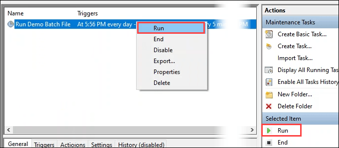 How to Schedule a Batch File in Windows - 18