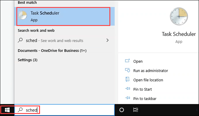 How to Schedule a Batch File in Windows image 2