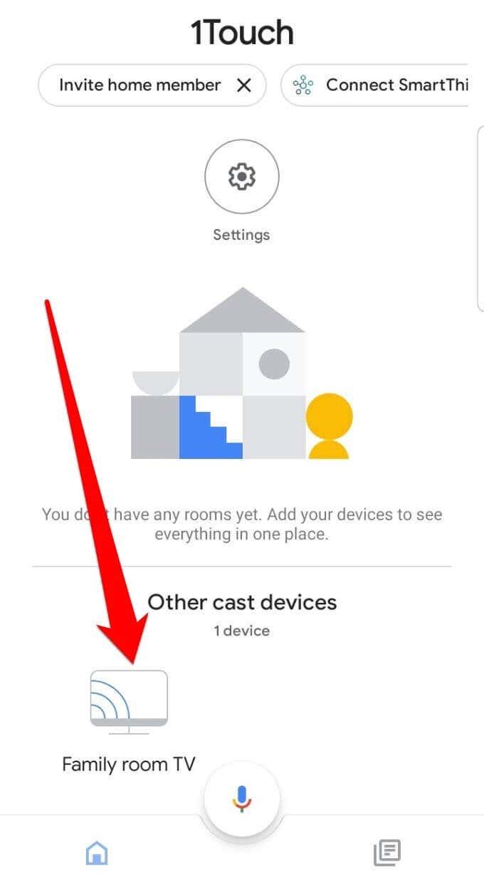 Connect google home with sales chromecast