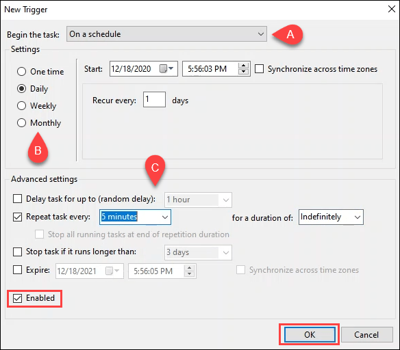 How to Schedule a Batch File in Windows - 50