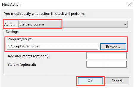 How to Schedule a Batch File in Windows - 53