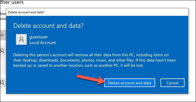How to Delete a User Profile in Windows 10 image 6
