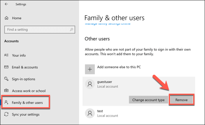 How to Delete a User Profile in Windows 10 image 5