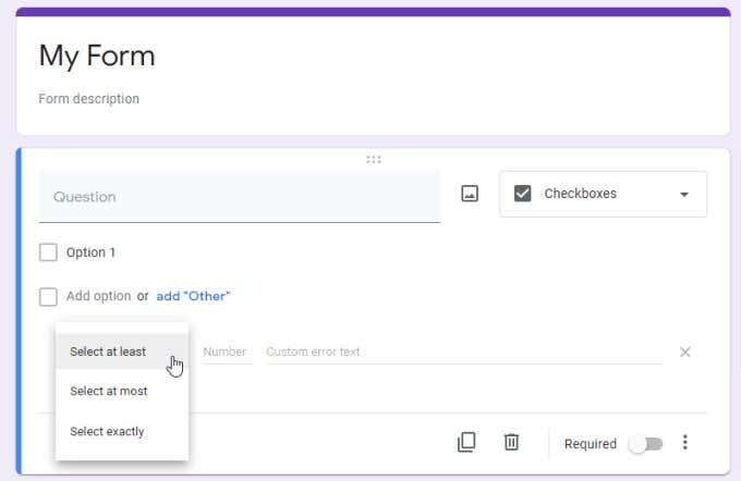 How to Set Up Response Validation in Google Forms image 7