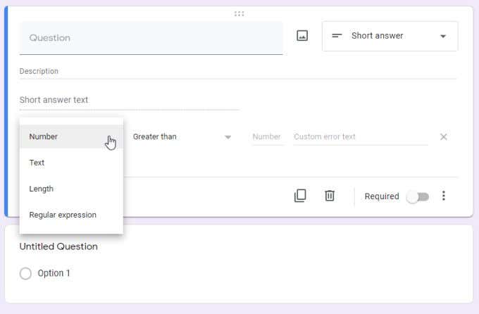 How to Set Up Response Validation in Google Forms image 4