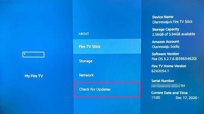 A Detailed Guide on Fixing Black Screen Issues on Fire TV Stick image 8