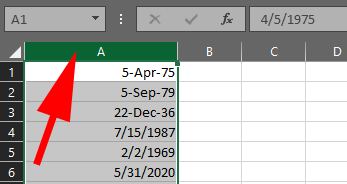 How to Sort by Date in Excel image 2