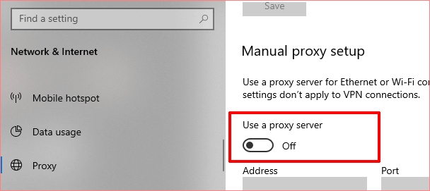 02 disable proxy windows 10