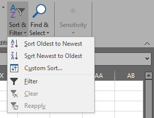 How to Sort by Date in Excel image 4