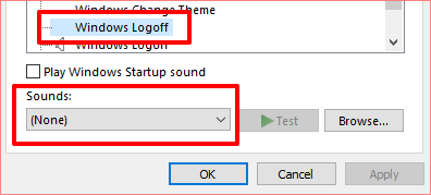 how to enable startup sound in windows 10