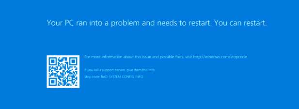How to Fix a Bad System Config Info BSOD Error in Windows 10 image 1